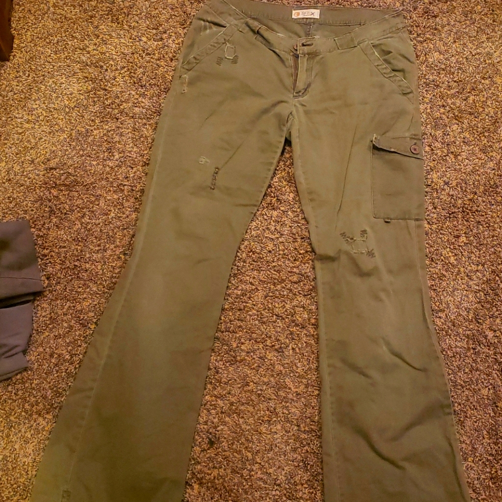 BKE army green pants
